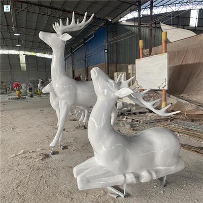 佛山玻璃钢毛馿雕塑 宏骏景观动物雕塑厂家
